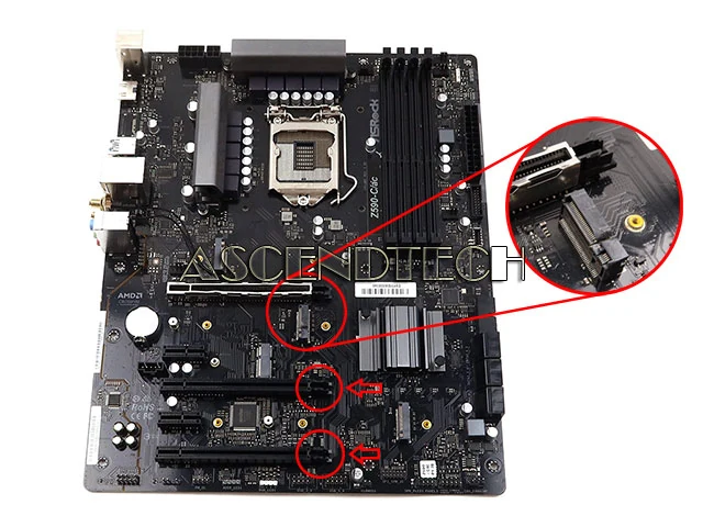 Mainboard ASRock Z590-C/ac - LGA 1200 - NEW