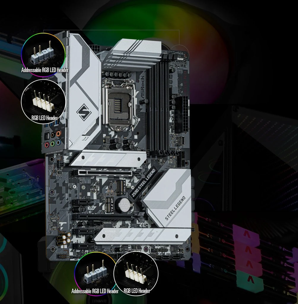 Mainboard ASRock Z590 Steel Legend - LGA 1200 - NEW