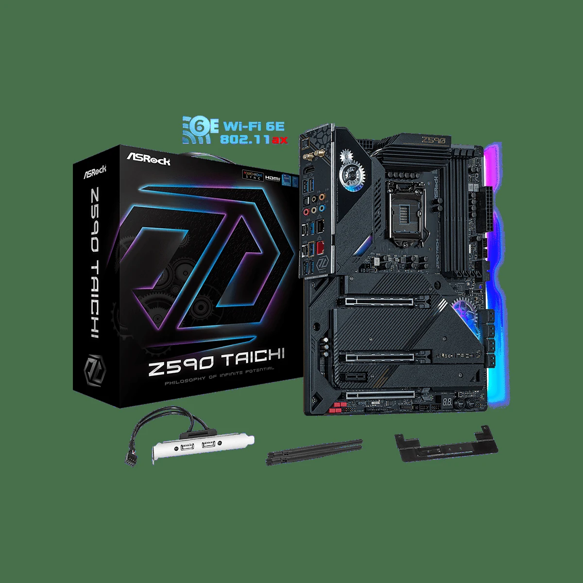 Mainboard ASRock Z590 Taichi - LGA 1200 - NEW