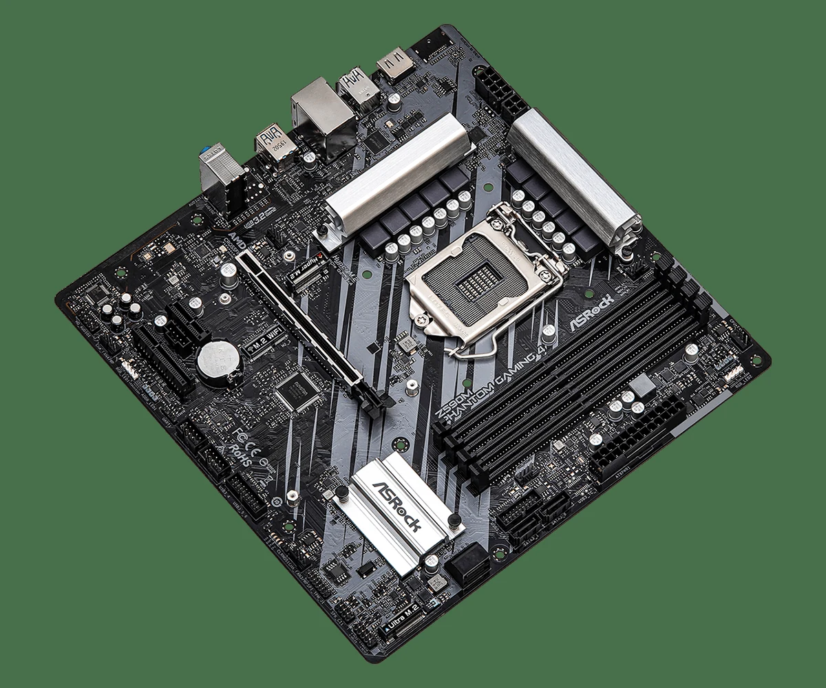 Mainboard ASRock Z590M Phantom Gaming 4 - LGA 1200 - NEW