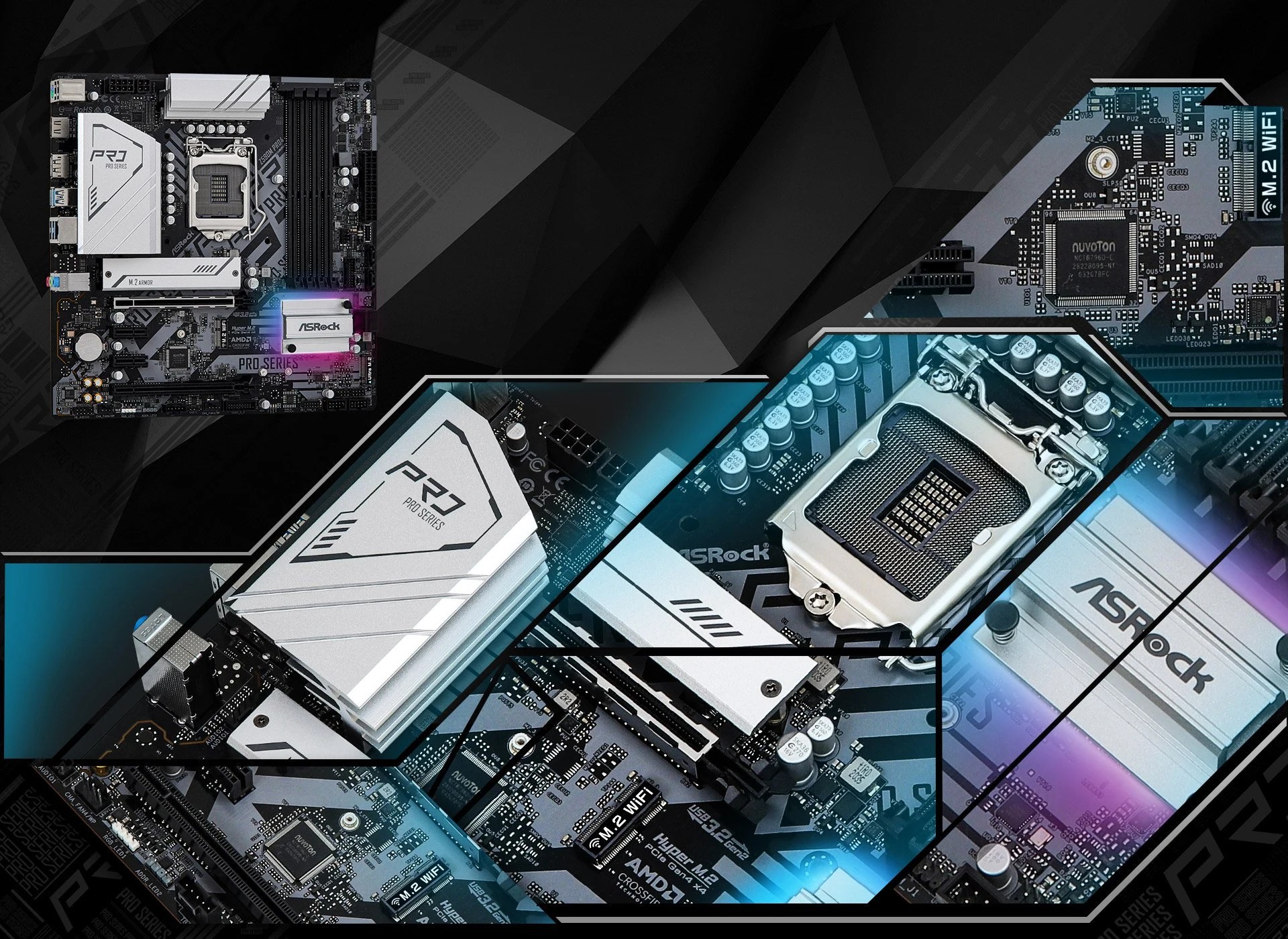 Mainboard ASRock Z590M Pro4 - LGA 1200 - NEW