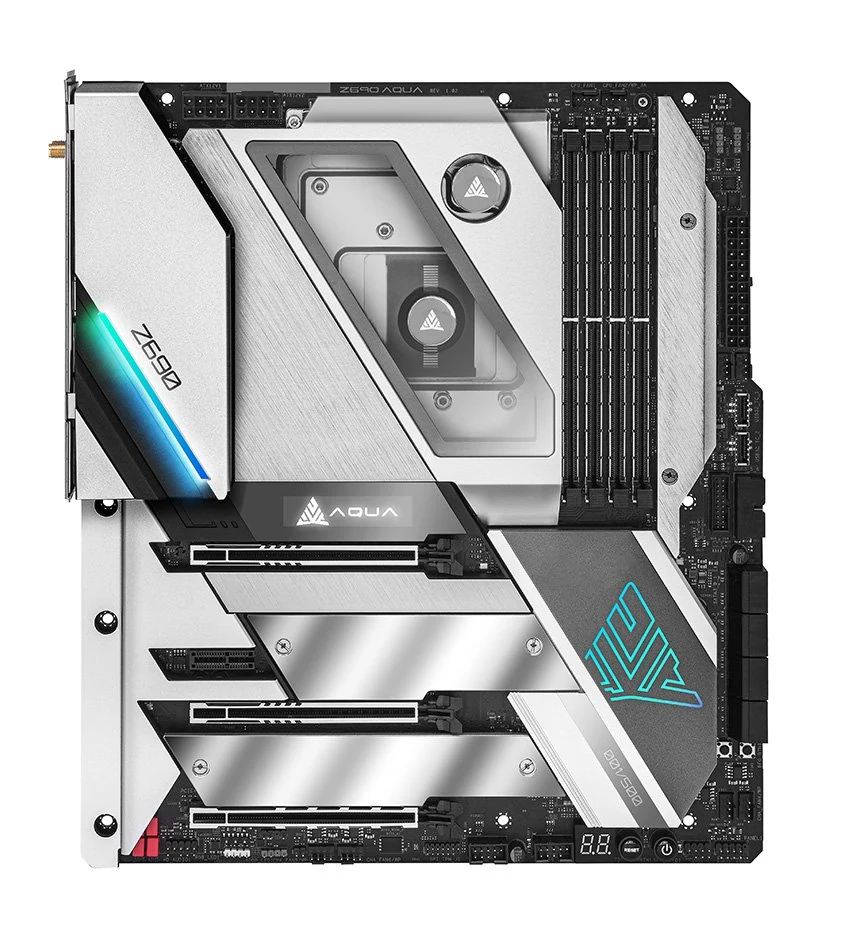 Mainboard ASRock Z690 AQUA OC - 2 Khe RAM DDR5 - LGA 1700 - NEW