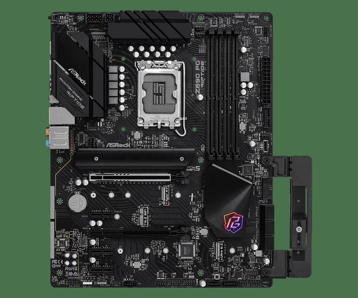 Mainboard ASRock Z690 PG Riptide - 4 Khe RAM DDR4 - LGA 1700 - NEW