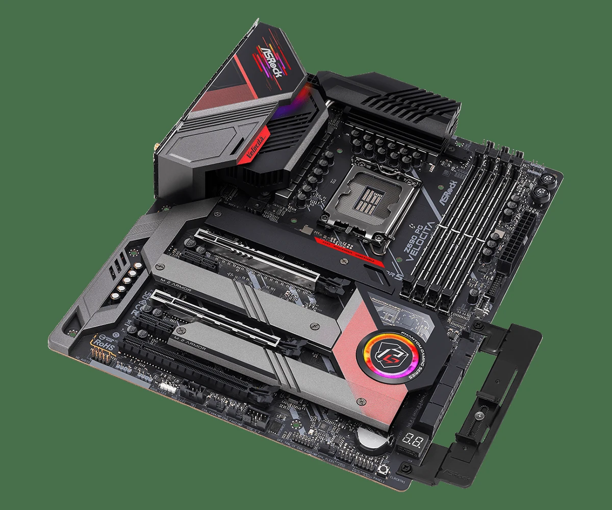 Mainboard ASRock Z690 PG Velocita - 4 Khe RAM DDR5 - LGA 1700 - NEW