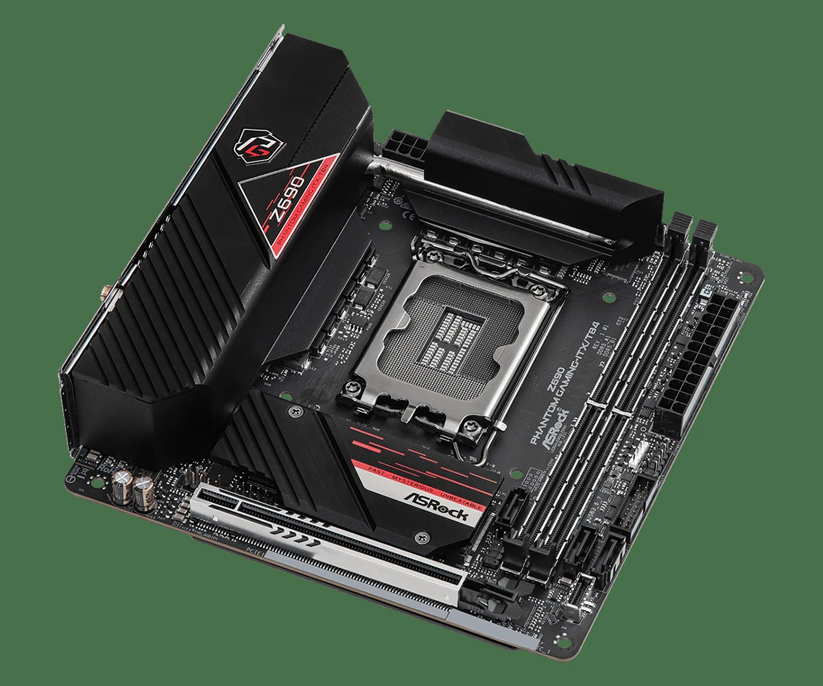 Mainboard ASRock Z690 Phantom Gaming-ITX/TB4 - 2 Khe RAM DDR5 - LGA 1700 - NEW