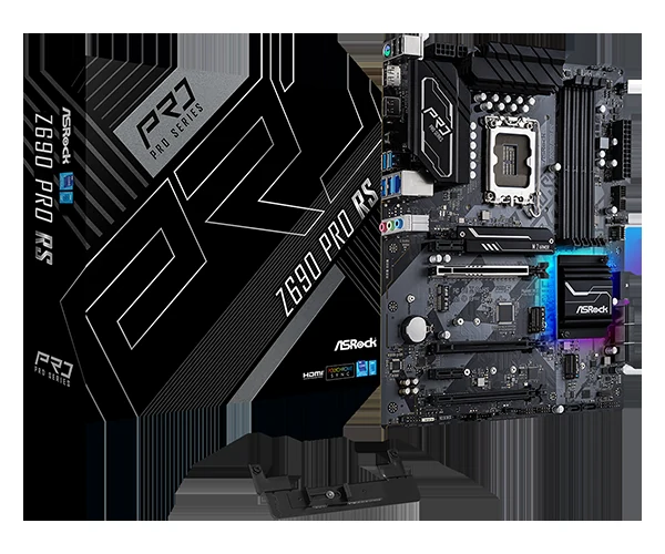 Mainboard ASRock Z690 Pro RS - 4 Khe RAM DDR4 - LGA 1700 - NEW