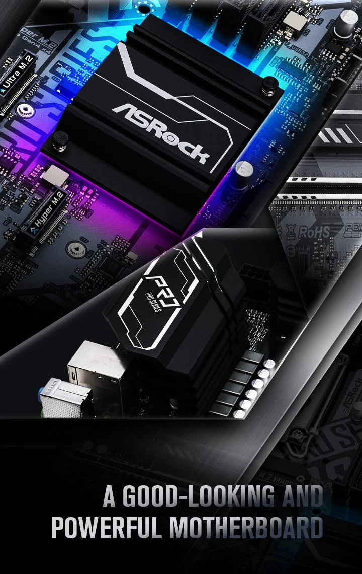 Mainboard ASRock Z690 Pro RS - 4 Khe RAM DDR4 - LGA 1700 - NEW