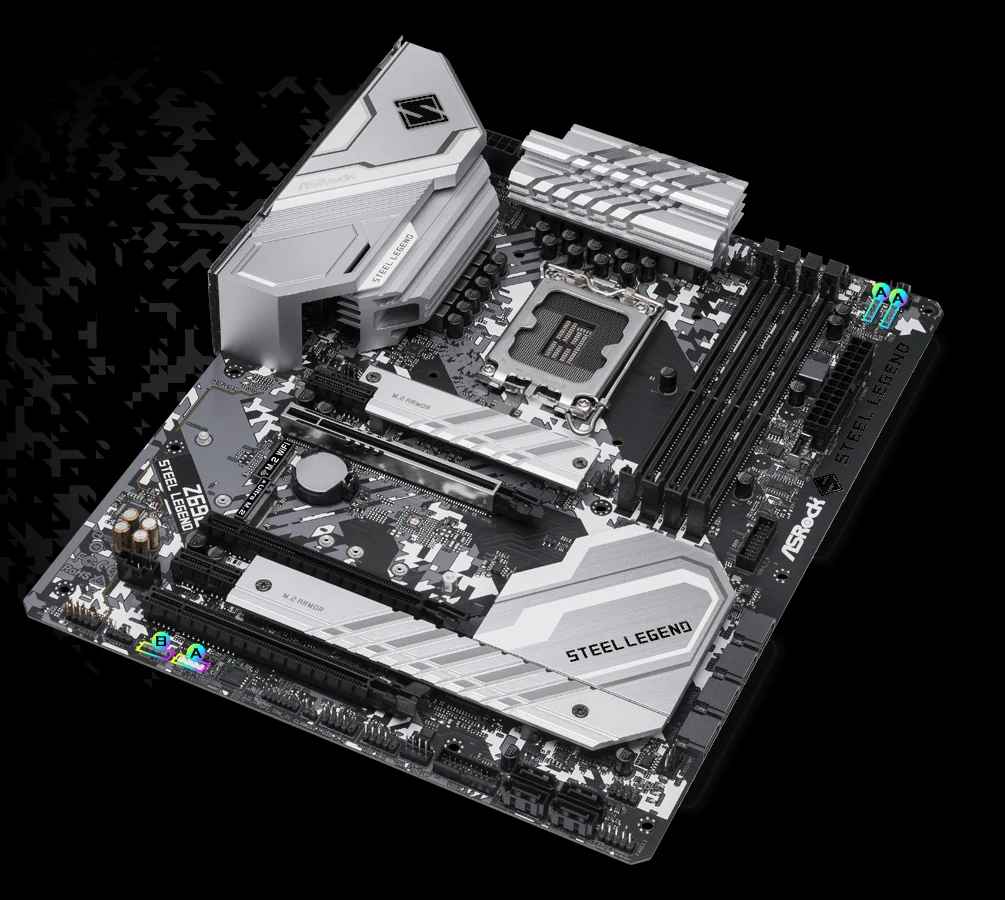 Mainboard ASRock Z690 Steel Legend - 4 Khe RAM DDR4 - LGA 1700 - NEW
