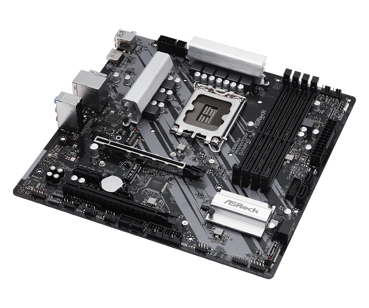 Mainboard ASRock Z690M Phantom Gaming 4 - 4 Khe RAM DDR4 - LGA 1700 - NEW