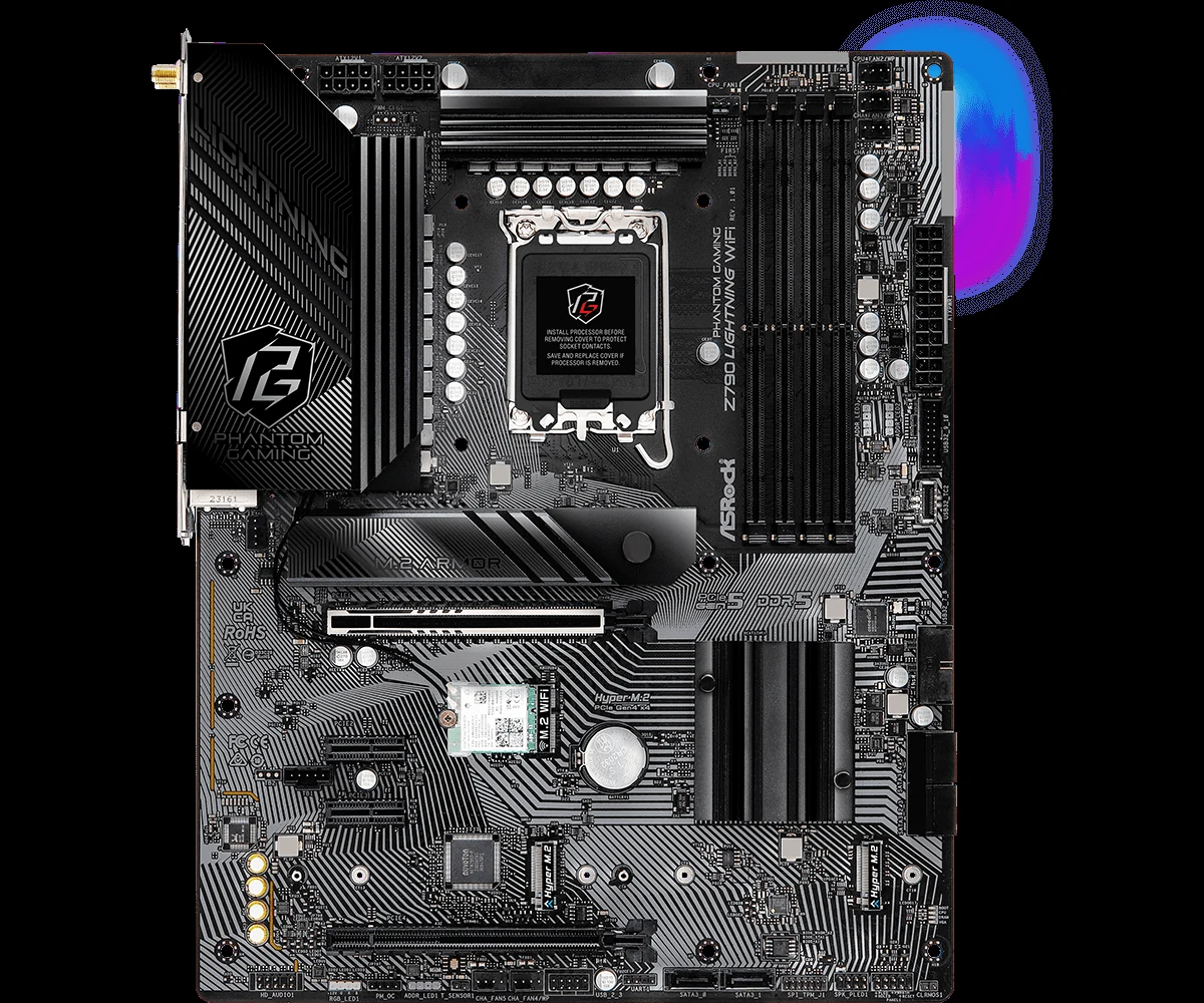 Mainboard ASRock Z790 Lightning WiFi - 4 Khe RAM DDR5 - LGA 1700 - NEW