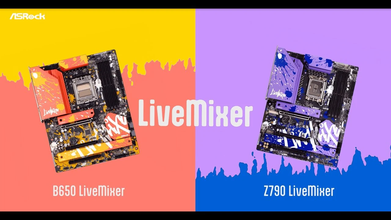 Mainboard ASRock Z790 LiveMixer - 4 Khe RAM DDR5 - LGA 1700 - NEW