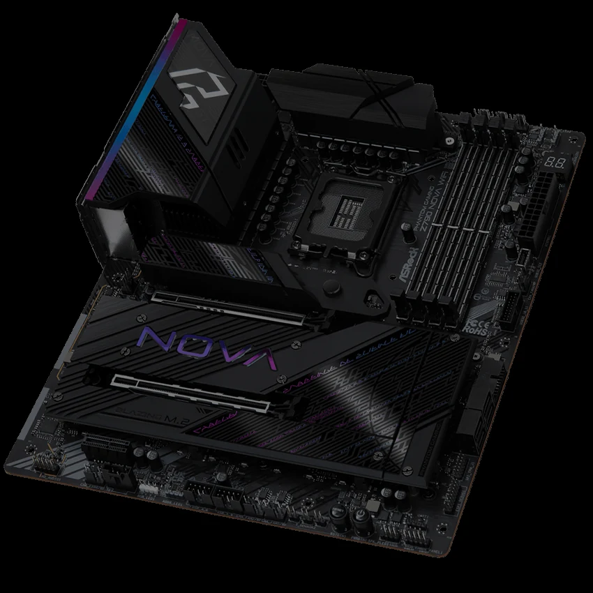 Mainboard ASRock Z790 Nova WiFi - 4 Khe RAM DDR5 - LGA 1700 - NEW