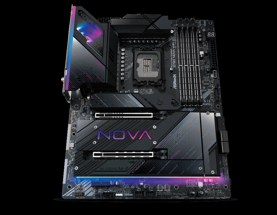 Mainboard ASRock Z790 Nova WiFi - 4 Khe RAM DDR5 - LGA 1700 - NEW