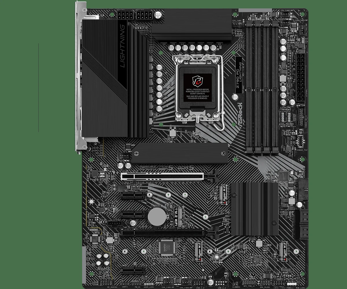 Mainboard ASRock Z790 PG Lightning - 4 Khe RAM DDR5 - LGA 1700 - NEW