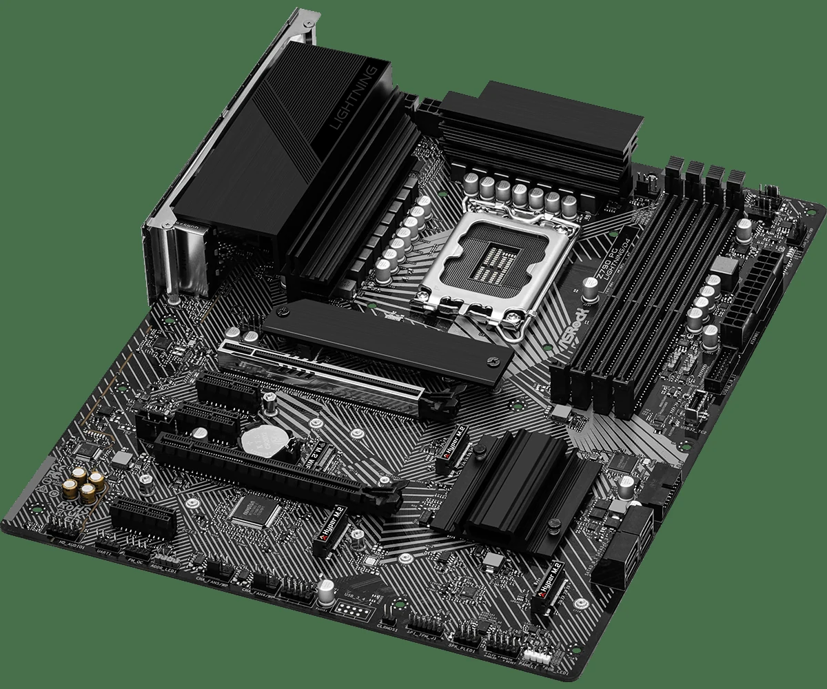Mainboard ASRock Z790 PG Lightning/D4 - 4 Khe RAM DDR4 - LGA 1700 - NEW