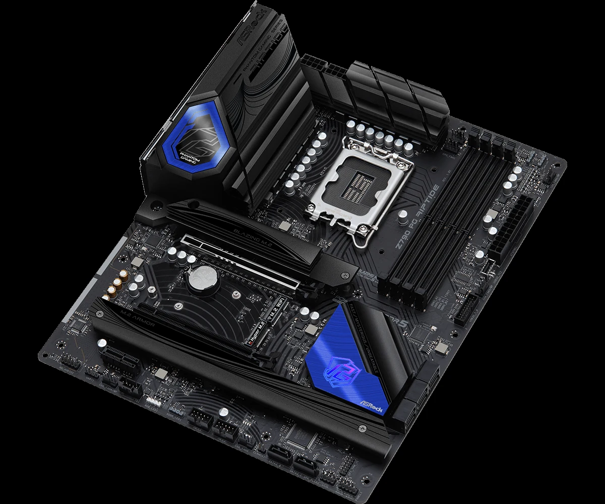 Mainboard ASRock Z790 PG Riptide - 4 Khe RAM DDR5 - LGA 1700 - NEW