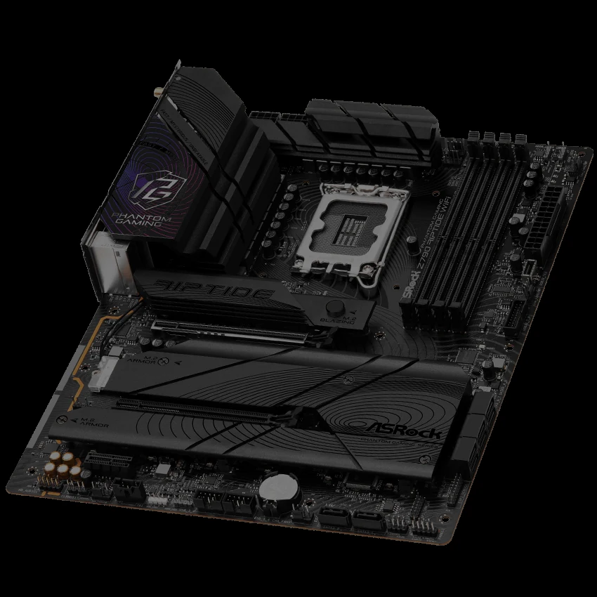 Mainboard ASRock Z790 Riptide WiFi - 4 Khe RAM DDR5 - LGA 1700 - NEW