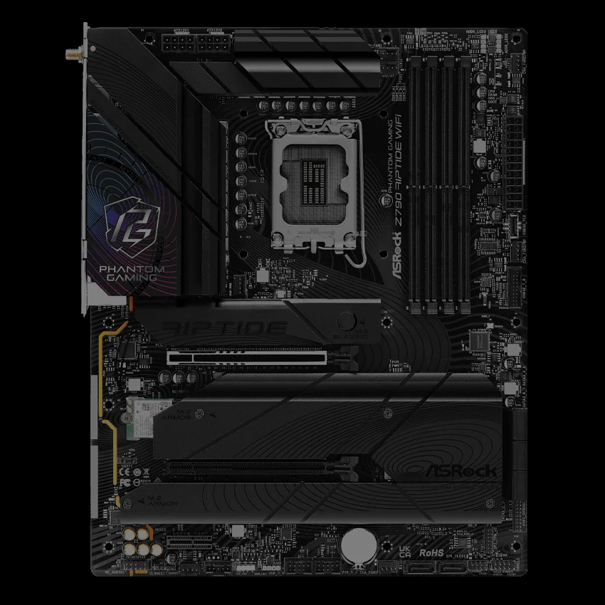 Mainboard ASRock Z790 Riptide WiFi - 4 Khe RAM DDR5 - LGA 1700 - NEW