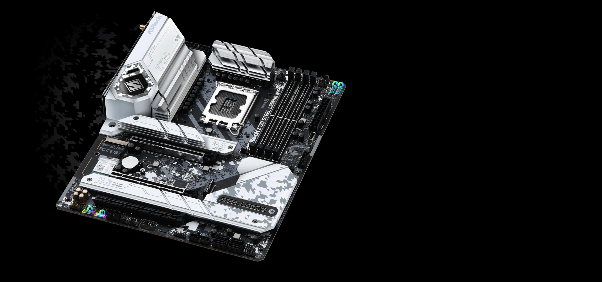 Mainboard ASRock Z790 Steel Legend WiFi - 4 Khe RAM DDR5 - LGA 1700 - NEW