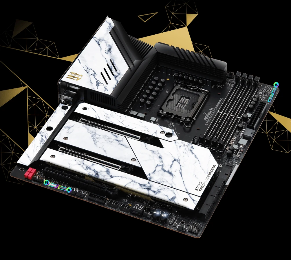 Mainboard ASRock Z790 Taichi Carrara - 4 Khe RAM DDR5 - LGA 1700 - NEW