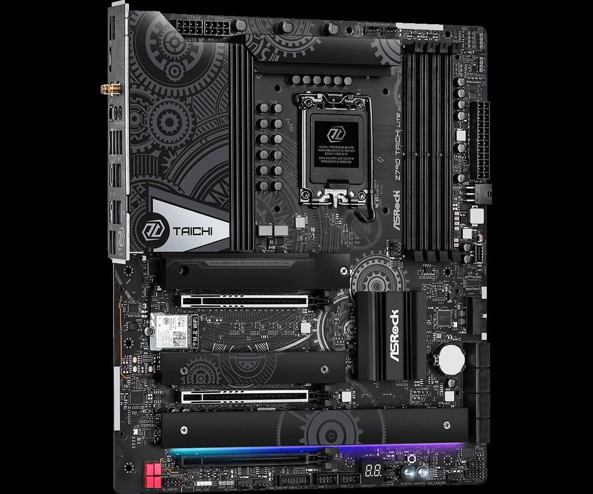 Mainboard ASRock Z790 Taichi Lite - 4 Khe RAM DDR5 - LGA 1700 - NEW