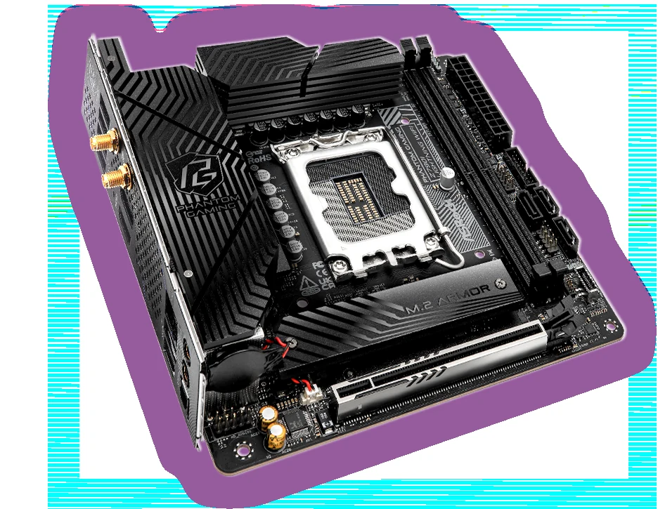 Mainboard ASRock Z790I Lightning WiFi - 2 Khe RAM DDR5 - LGA 1700 - NEW