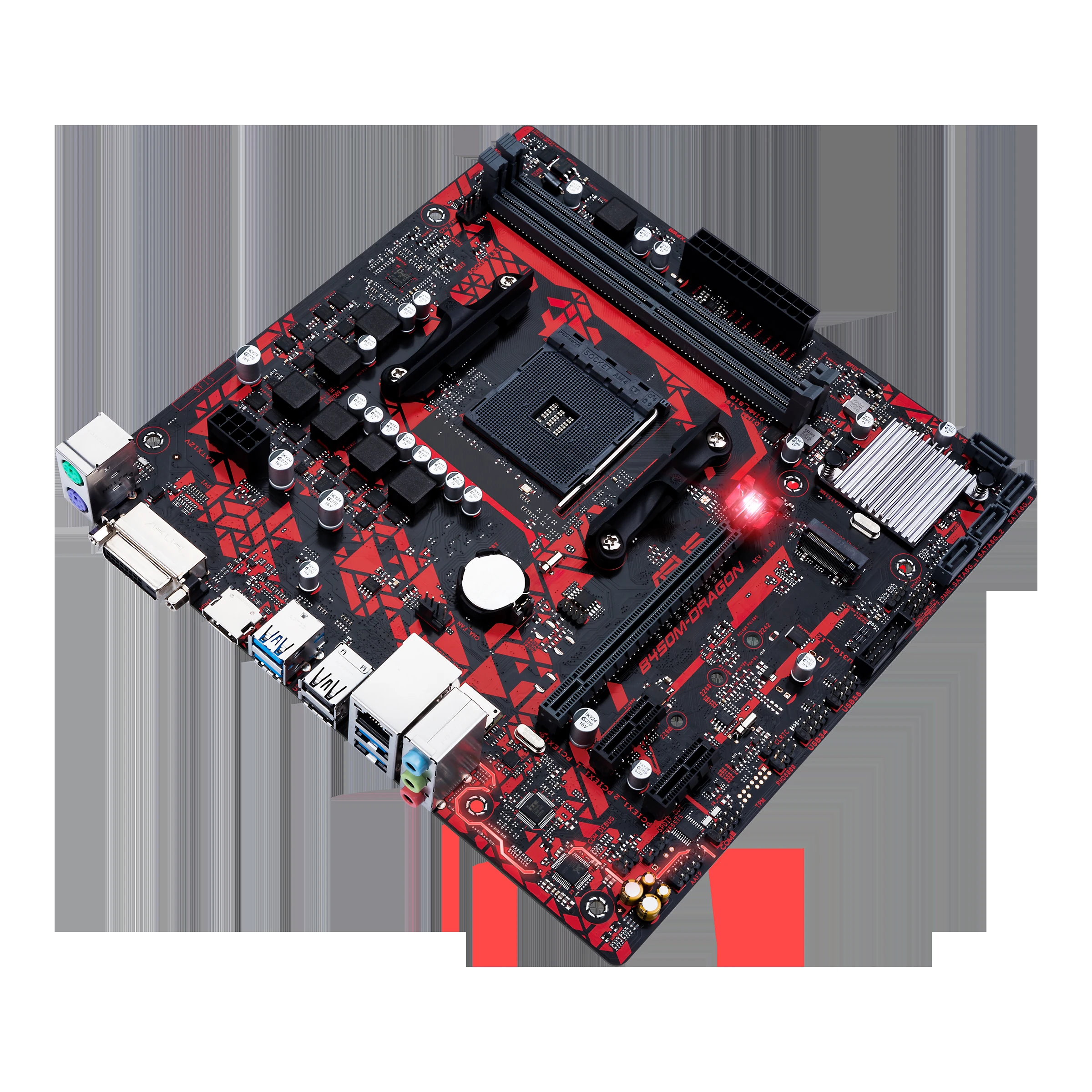 Mainboard ASUS B450M-DRAGON - AM4 - NEW
