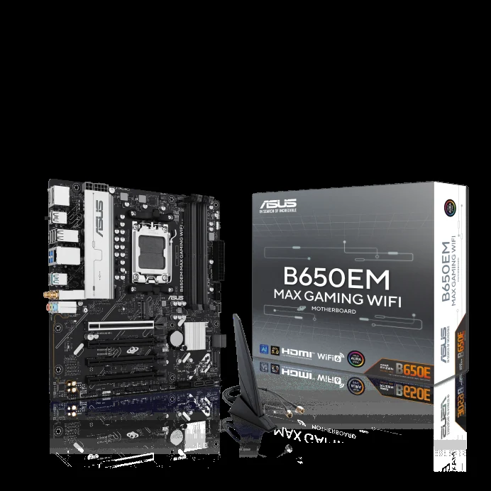Mainboard Asus B650EM MAX GAMING WIFI DDR5 - NEW