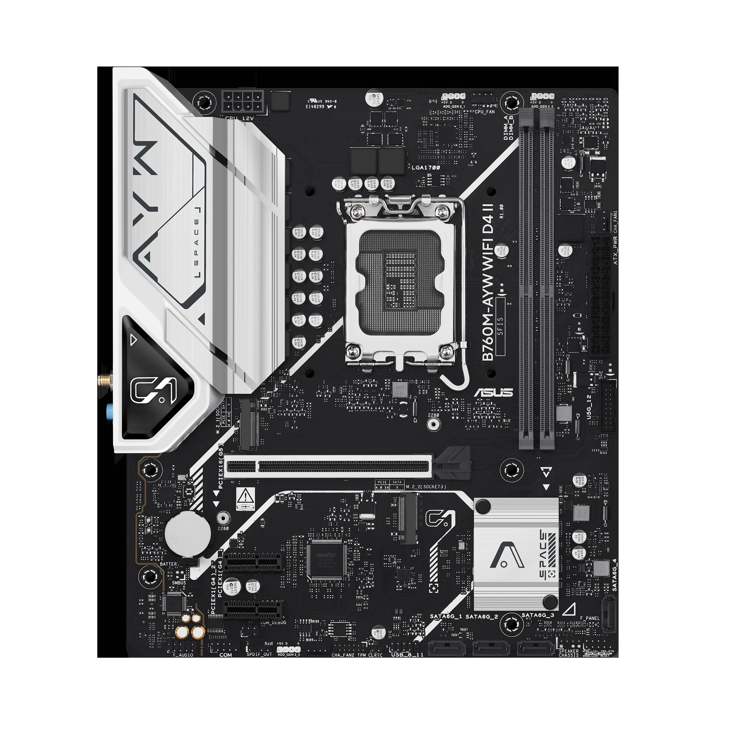 Mainboard ASUS B760M-AYW WIFI D4 II NEW