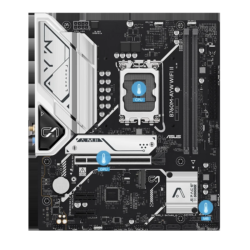 Mainboard ASUS B760M-AYW WIFI II NEW