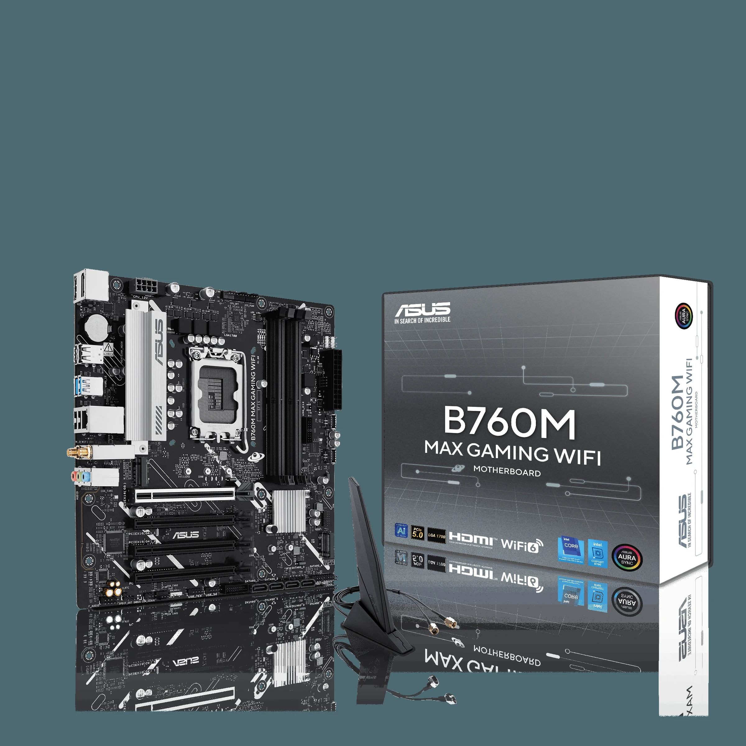 Mainboard ASUS B760M MAX GAMING WIFI NEW