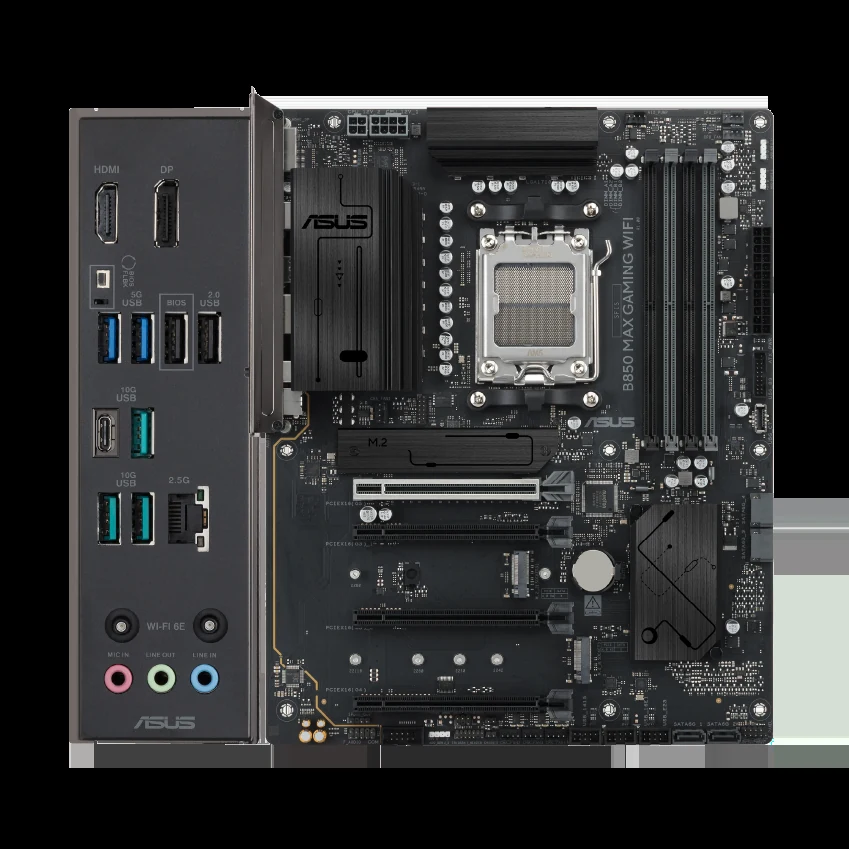 Mainboard ASUS B850 MAX GAMING WIFI - 4 Khe RAM DDR5 - AM5 - NEW