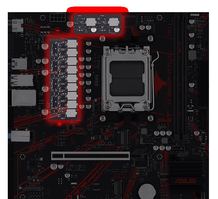 Mainboard Asus EX-B650EM-V7 PLUS-CSM DDR5 - NEW