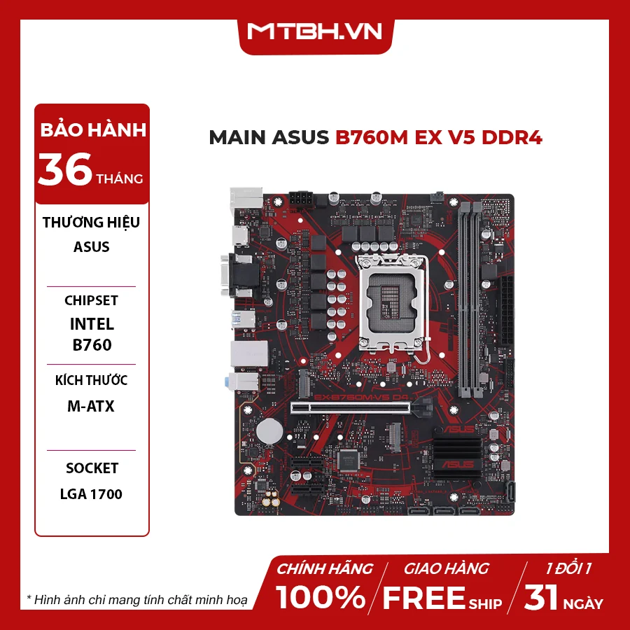 Mainboard ASUS EX-B760M-V5 NEW