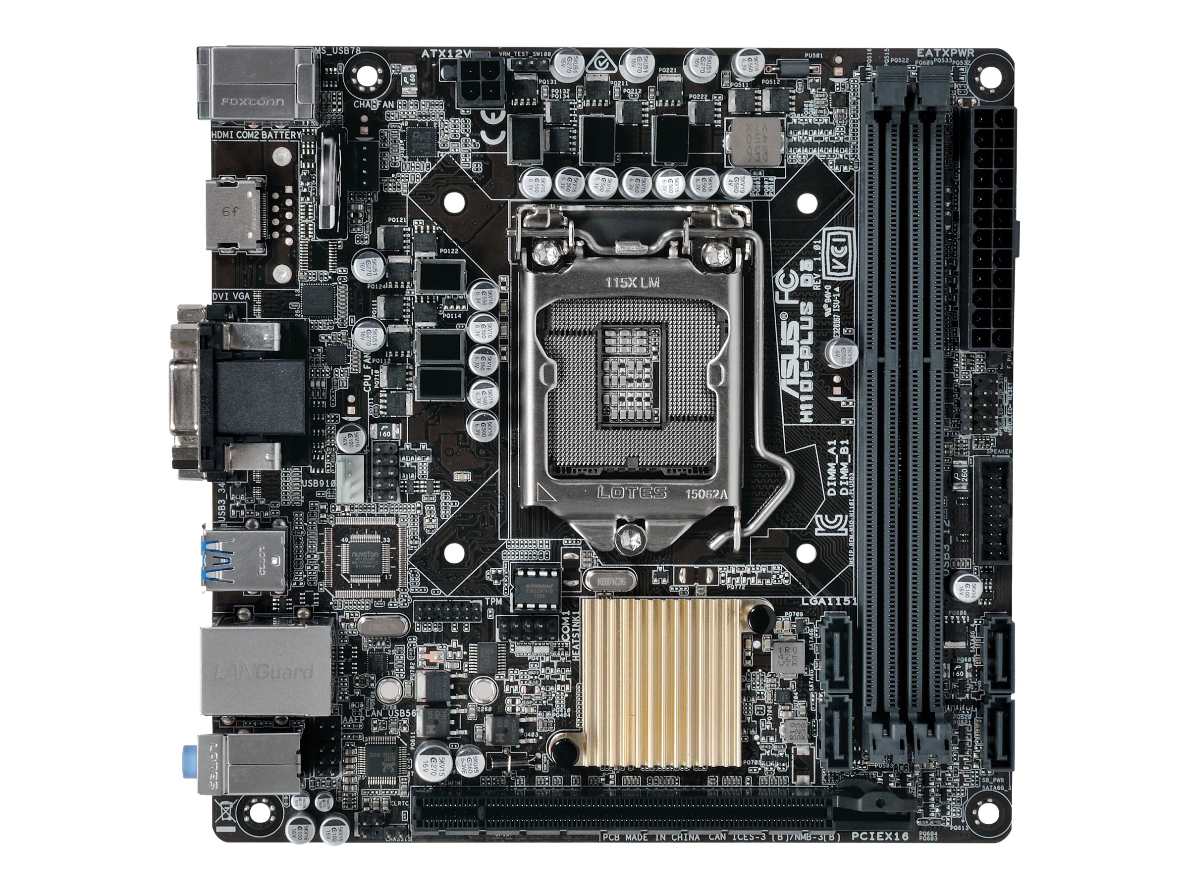 Mainboard ASUS H110-PLUS - LGA 1151 - NEW