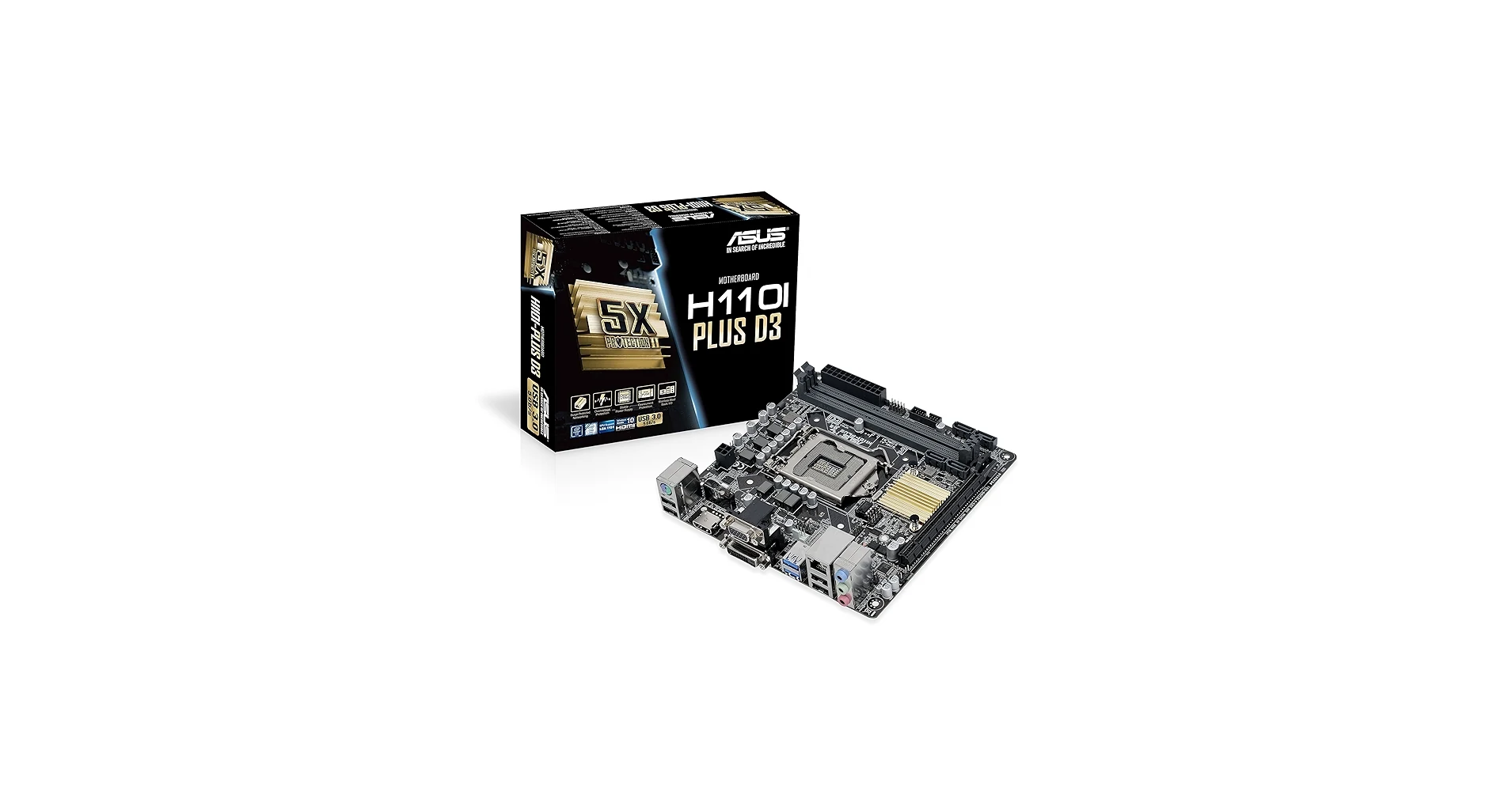 Mainboard ASUS H110I-PLUS - LGA 1151 - NEW