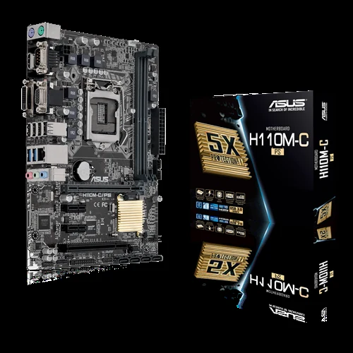 Mainboard ASUS H110M-C - LGA 1151 - NEW