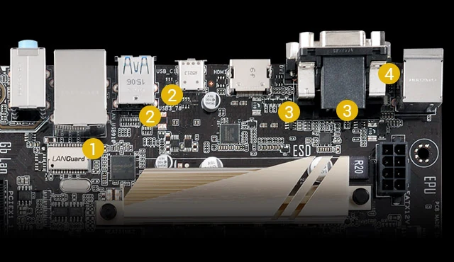 Mainboard ASUS H110M-C - LGA 1151 - NEW