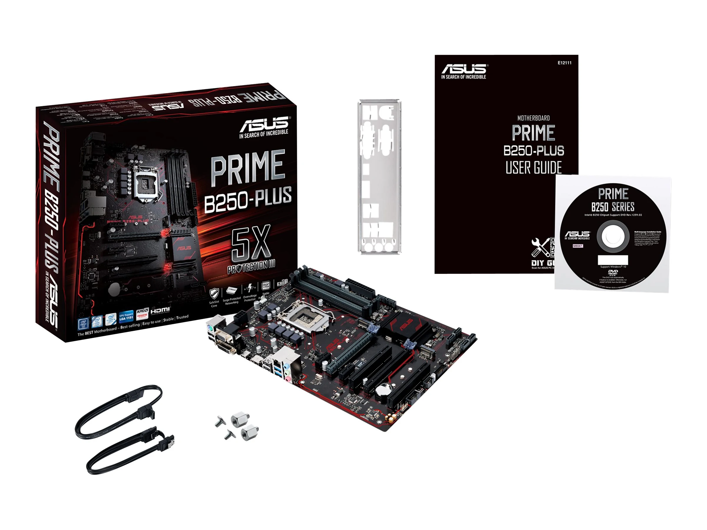 Mainboard ASUS PRIME B250-PLUS - LGA 1151 - NEW