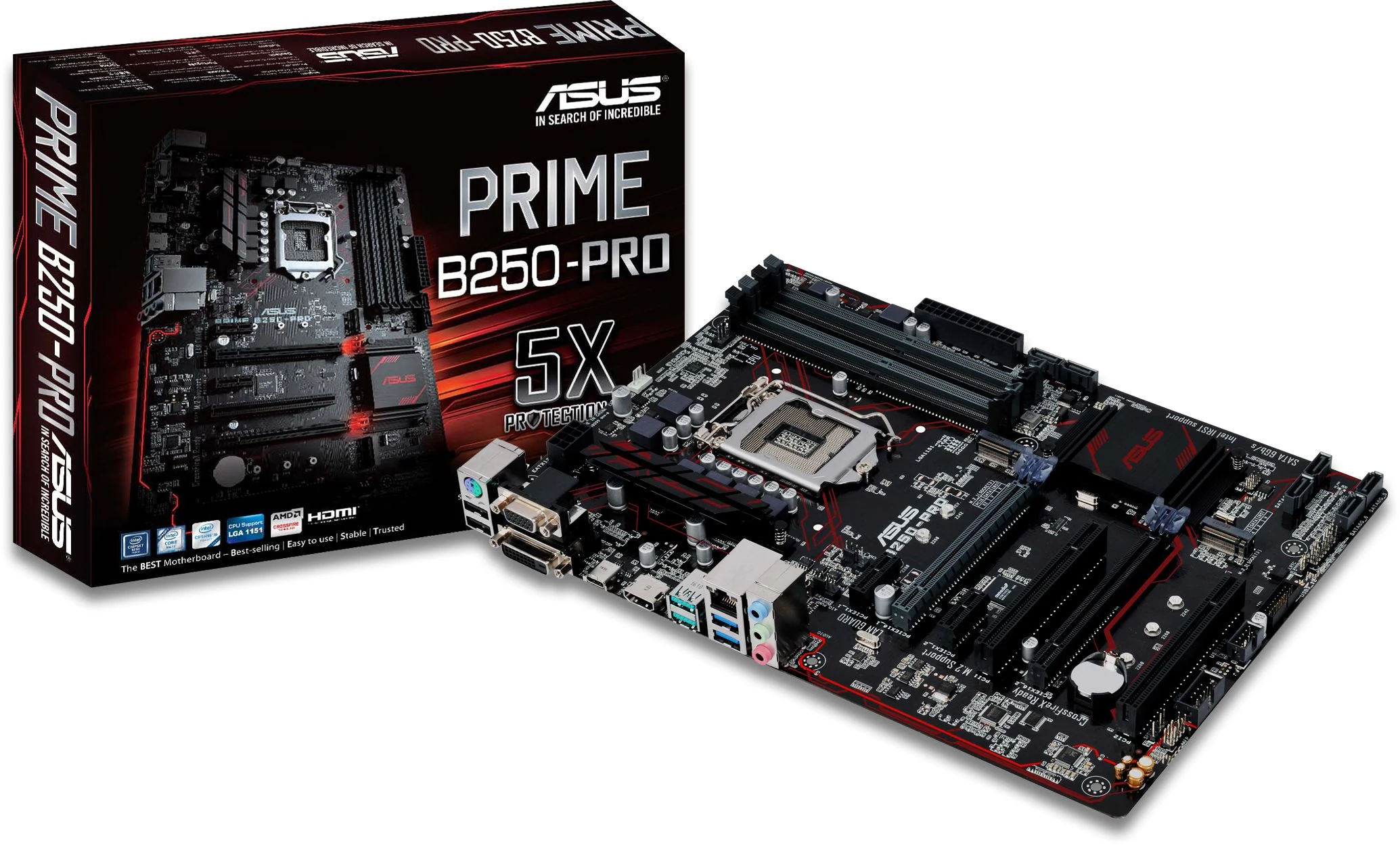 Mainboard ASUS PRIME B250-PRO - LGA 1151 - NEW