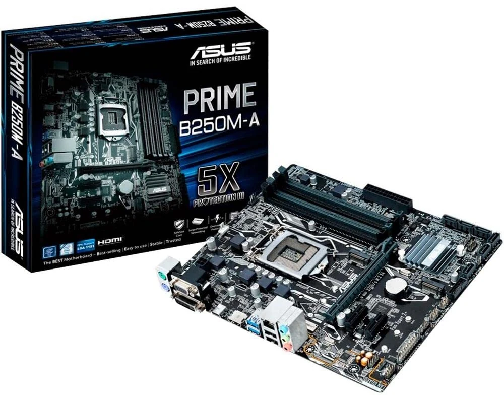 Mainboard ASUS PRIME B250M-A - LGA 1151 - NEW