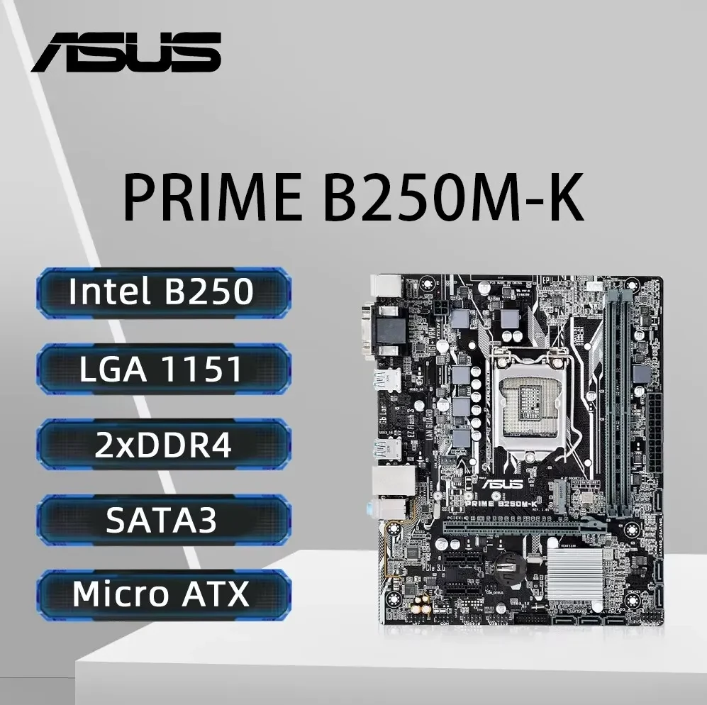 Mainboard ASUS PRIME B250M-K - LGA 1151 - NEW