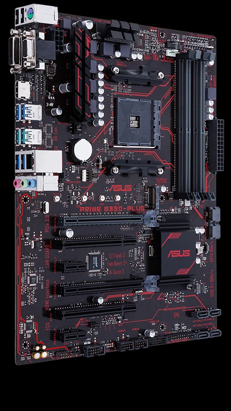 Mainboard ASUS PRIME B350-PLUS - AM4 - NEW