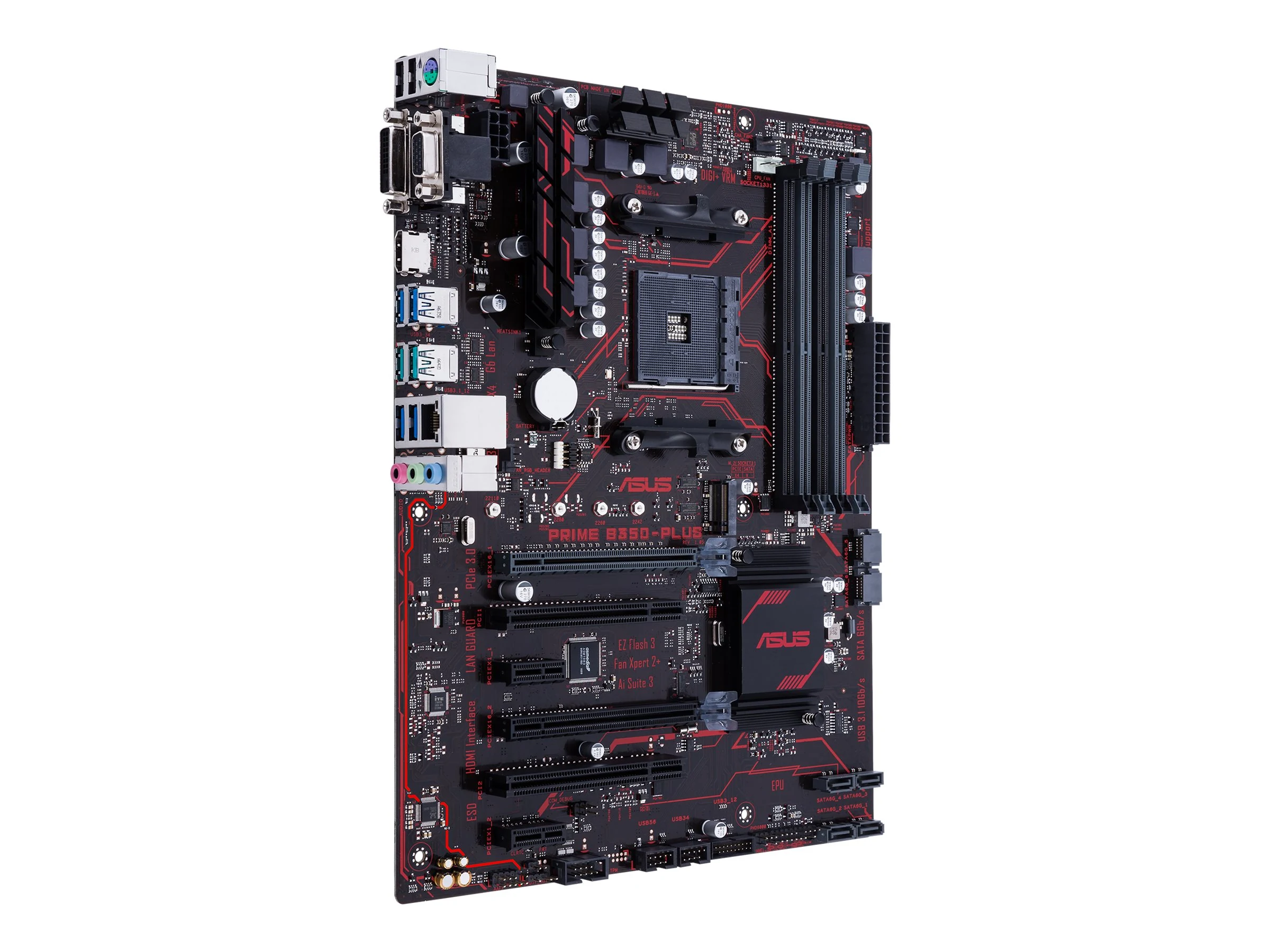Mainboard ASUS PRIME B350-PLUS - AM4 - NEW