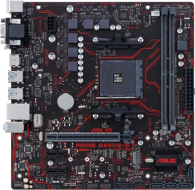 Mainboard ASUS PRIME B350M-E - AM4 - NEW