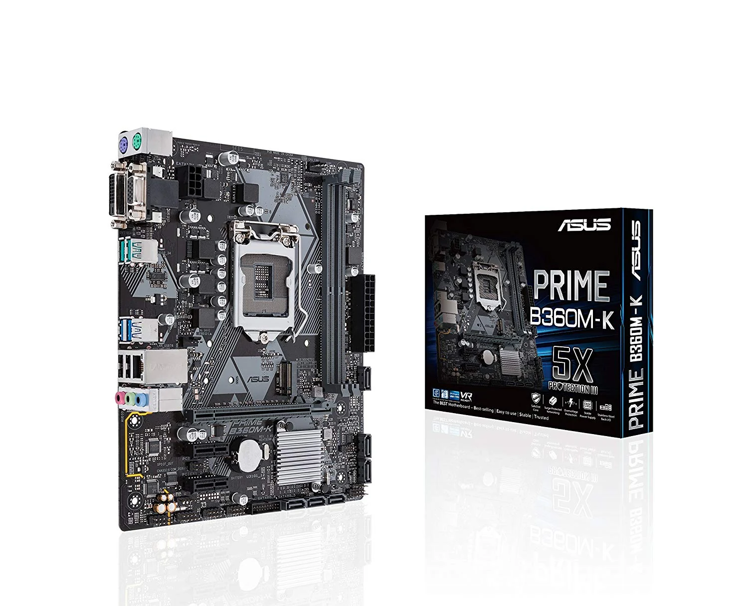 Mainboard ASUS PRIME B360M-K - LGA 1151 - NEW