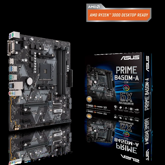 Mainboard ASUS PRIME B450M-A II/CSM - AM4 - NEW