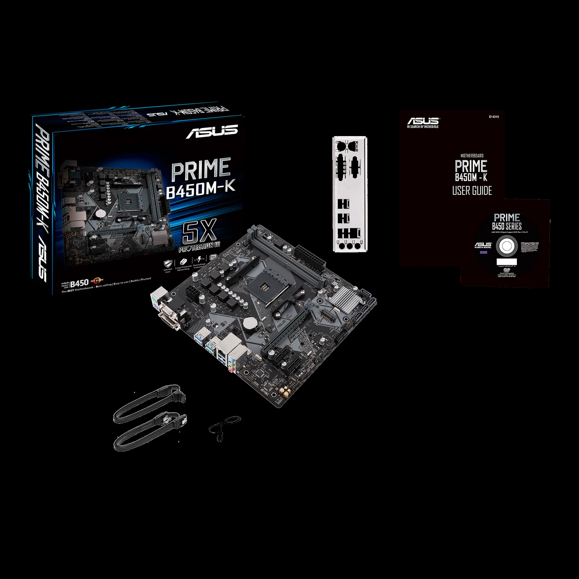 Mainboard ASUS PRIME B450M-K - AM4 - NEW