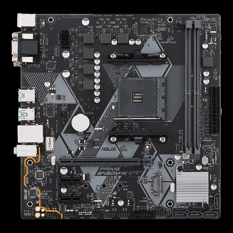 Mainboard ASUS PRIME B450M-K - AM4 - NEW