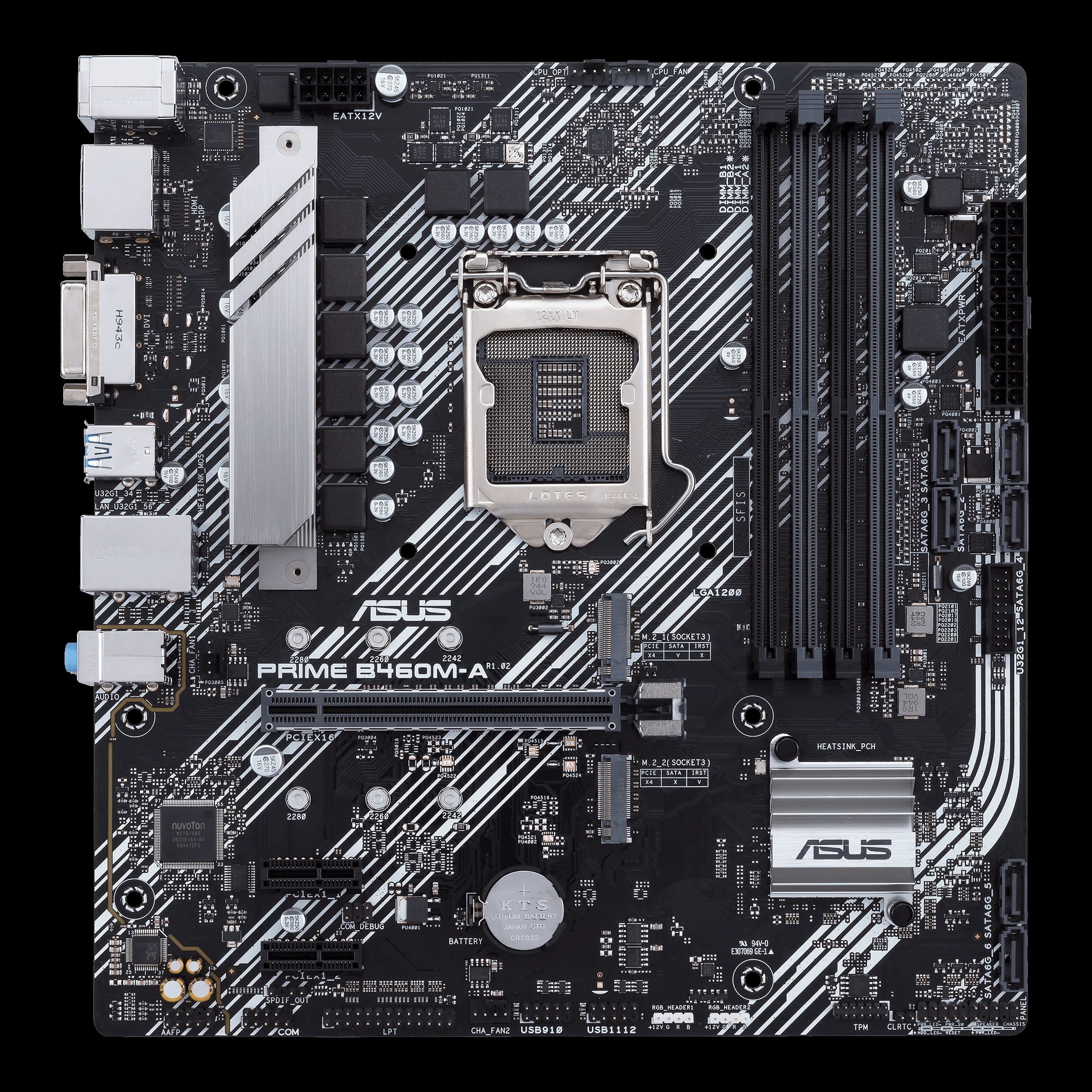 Mainboard ASUS PRIME B460M-A - LGA 1200 - NEW